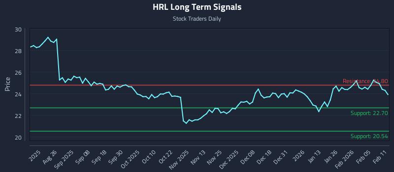 HRL Long Term Analysis for February 11 2026