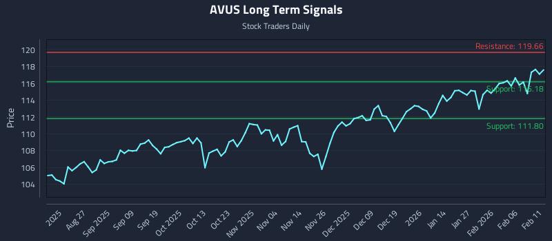 AVUS Long Term Analysis for February 12 2026