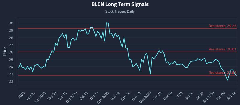 BLCN Long Term Analysis for February 12 2026