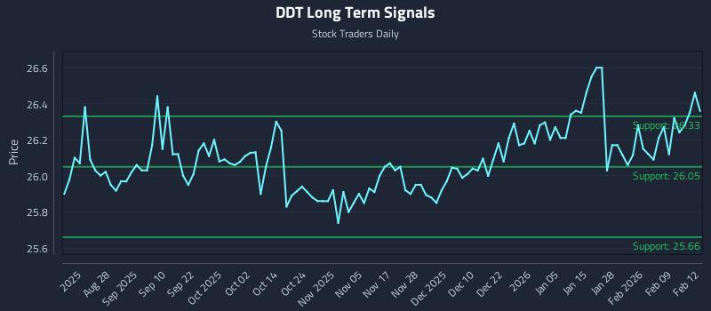 DDT Long Term Analysis for February 13 2026 DDT Long Term Analysis for February 13 2026