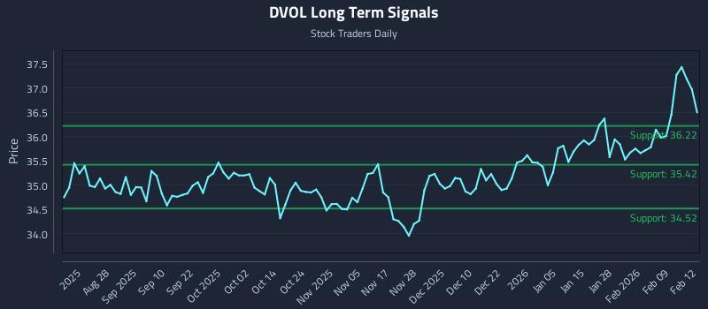 DVOL Long Term Analysis for February 13 2026 DVOL Long Term Analysis for February 13 2026