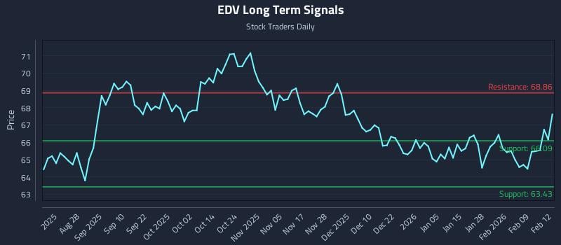 EDV Long Term Analysis for February 13 2026 EDV Long Term Analysis for February 13 2026