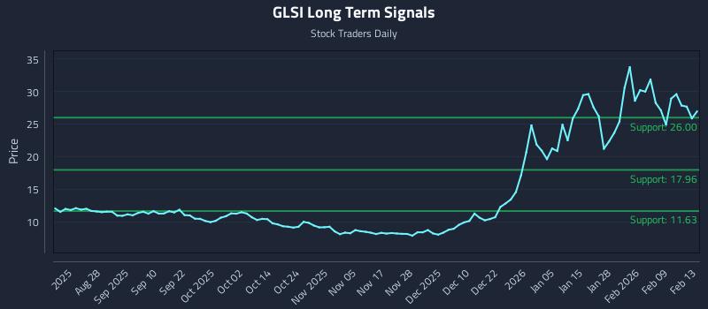 GLSI Long Term Analysis for February 14 2026