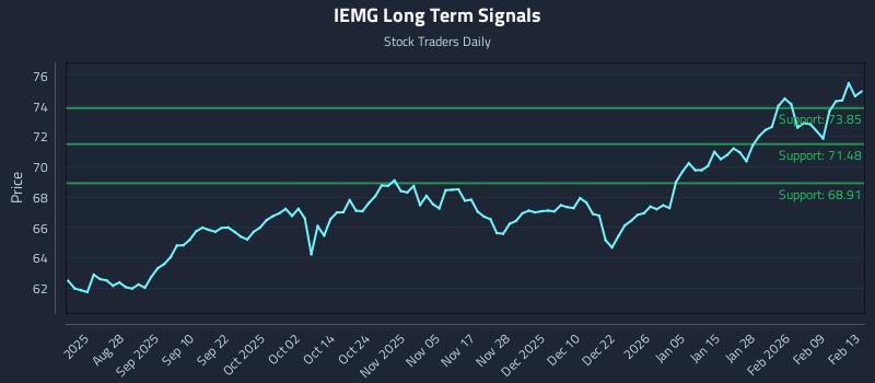 IEMG Long Term Analysis for February 14 2026 IEMG Long Term Analysis for February 14 2026