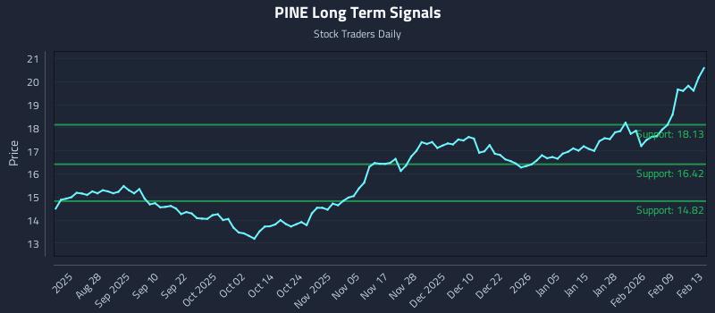 PINE Long Term Analysis for February 15 2026 PINE Long Term Analysis for February 15 2026