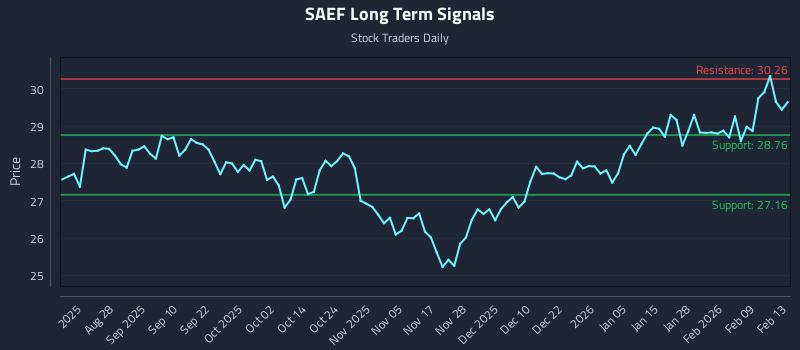SAEF Long Term Analysis for February 16 2026