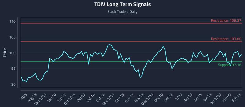 TDIV Long Term Analysis for February 16 2026