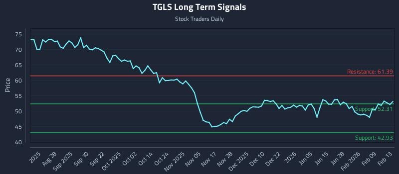 TGLS Long Term Analysis for February 16 2026