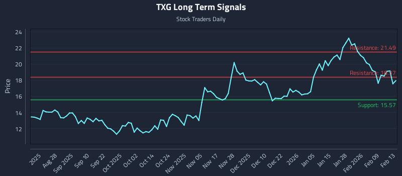 TXG Long Term Analysis for February 16 2026