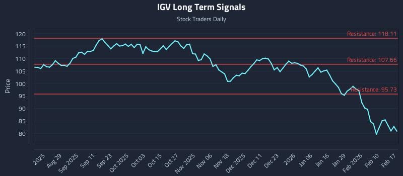 IGV Long Term Analysis for February 17 2026