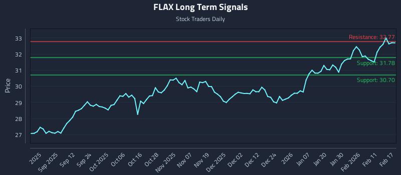 FLAX Long Term Analysis for February 18 2026