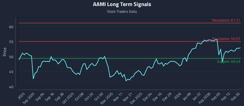 AAMI Long Term Analysis for February 20 2026 AAMI Long Term Analysis for February 20 2026