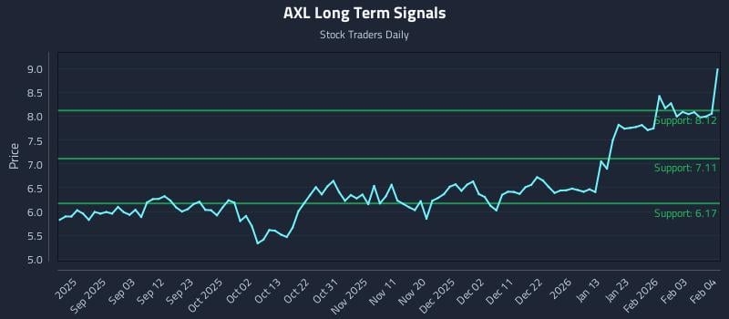 AXL Long Term Analysis for February 20 2026 AXL Long Term Analysis for February 20 2026