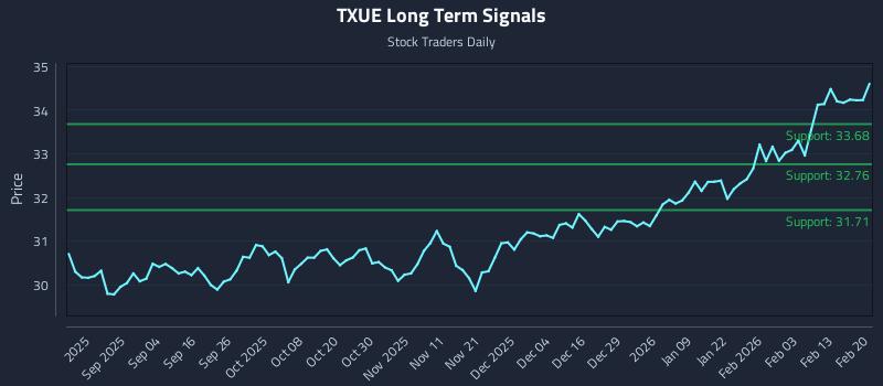 TXUE Long Term Analysis for February 21 2026 TXUE Long Term Analysis for February 21 2026