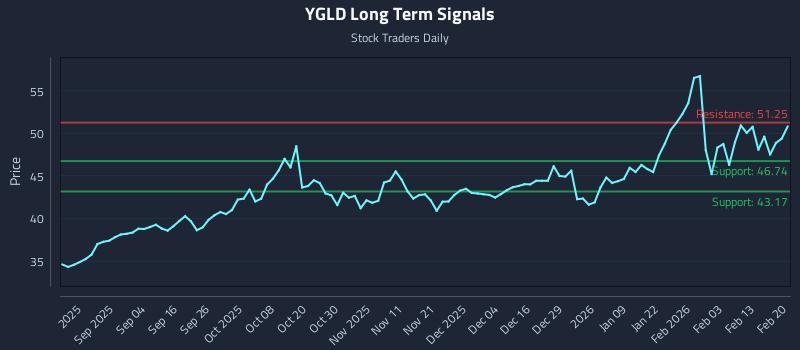 YGLD Long Term Analysis for February 21 2026