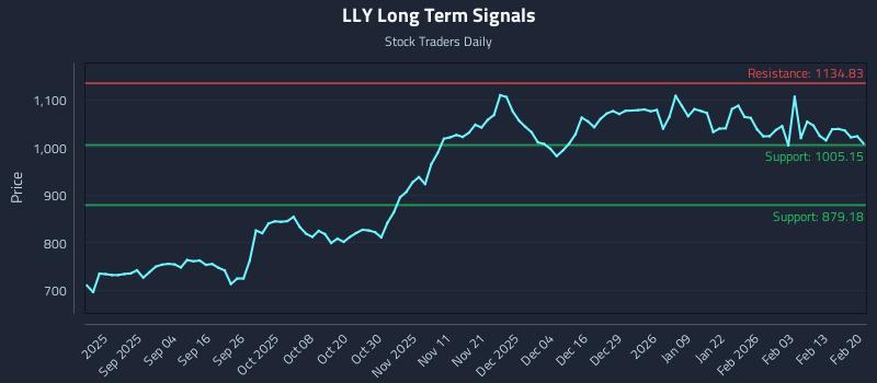 LLY Long Term Analysis for February 22 2026