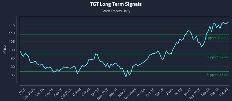 TGT Long Term Analysis for February 22 2026