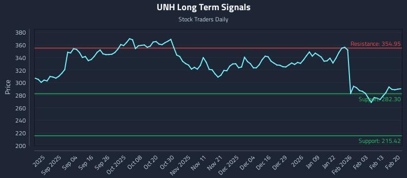 UNH Long Term Analysis for February 22 2026 UNH Long Term Analysis for February 22 2026