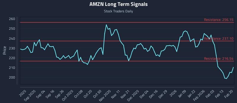 AMZN Long Term Analysis for February 22 2026