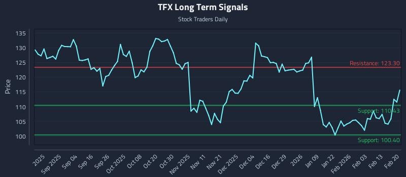 TFX Long Term Analysis for February 22 2026