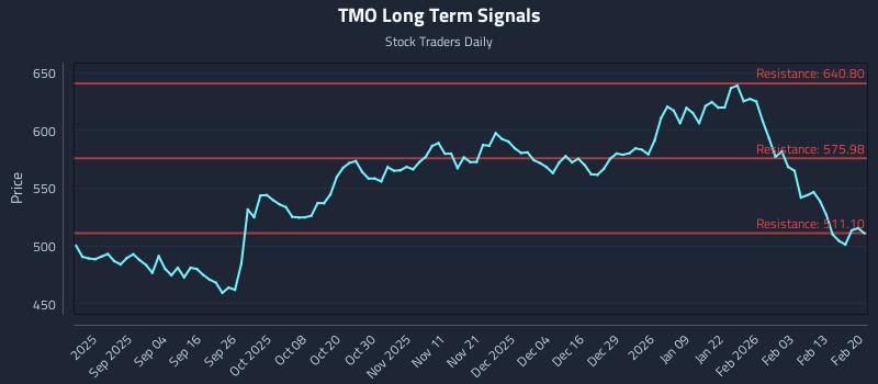 TMO Long Term Analysis for February 22 2026 TMO Long Term Analysis for February 22 2026