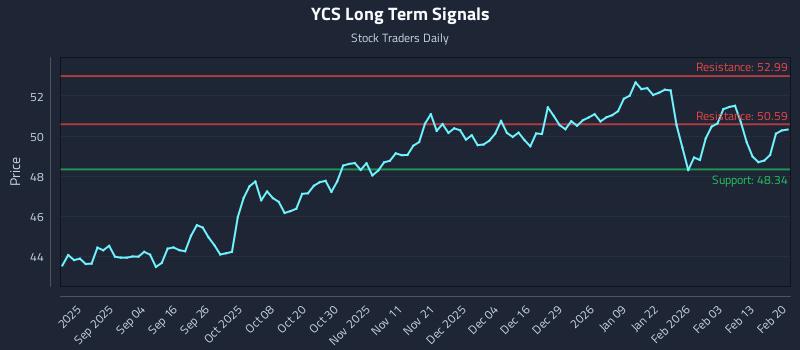 YCS Long Term Analysis for February 22 2026