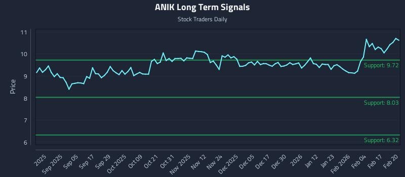 ANIK Long Term Analysis for February 23 2026 ANIK Long Term Analysis for February 23 2026