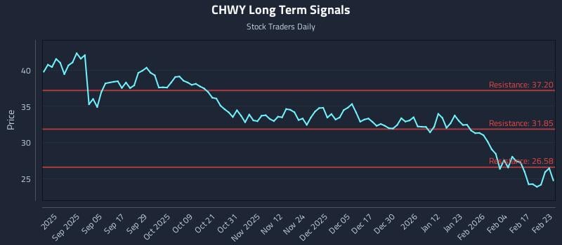 CHWY Long Term Analysis for February 23 2026