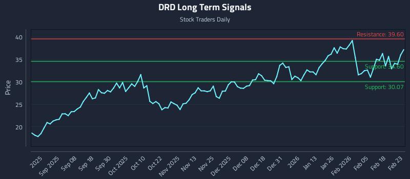 DRD Long Term Analysis for February 24 2026