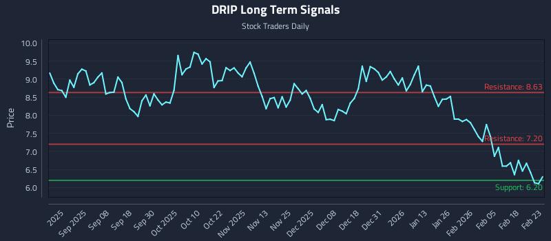 DRIP Long Term Analysis for February 24 2026