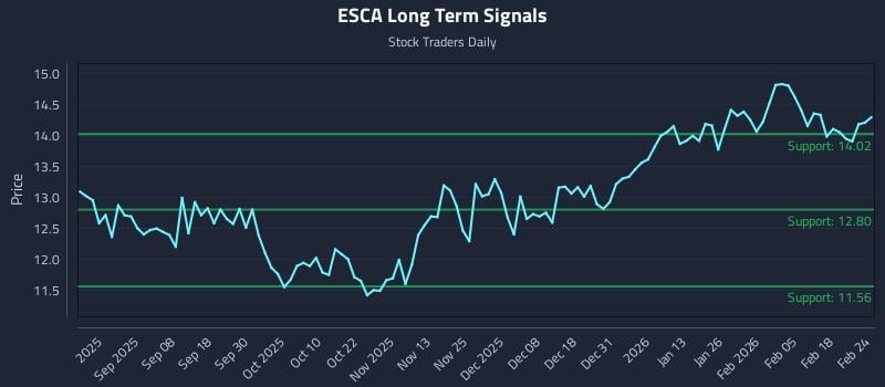 ESCA Long Term Analysis for February 24 2026
