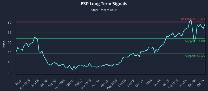 ESP Long Term Analysis for February 24 2026 ESP Long Term Analysis for February 24 2026
