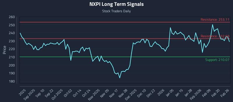 NXPI Long Term Analysis for February 26 2026 NXPI Long Term Analysis for February 26 2026
