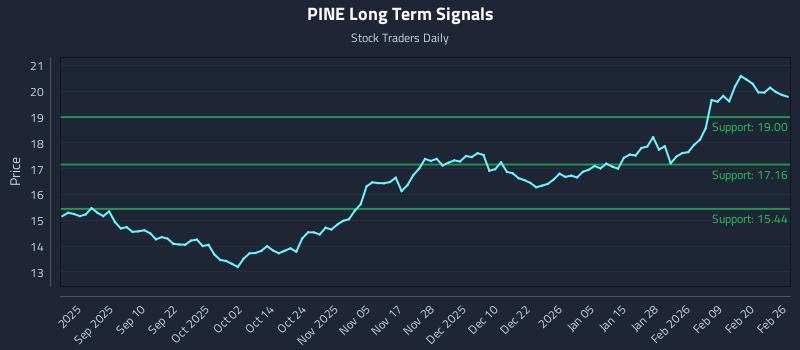 PINE Long Term Analysis for February 26 2026 PINE Long Term Analysis for February 26 2026