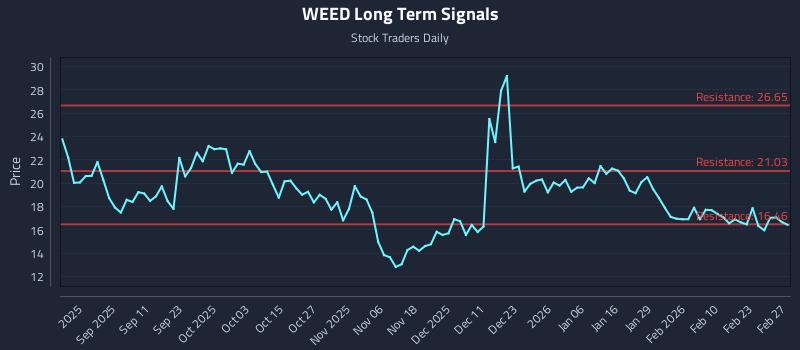 WEED Long Term Analysis for February 28 2026