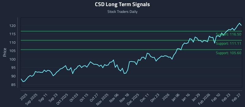 CSD Long Term Analysis for March 1 2026