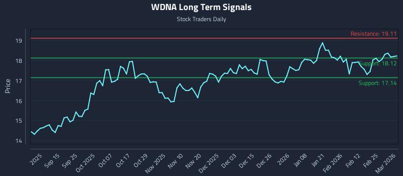 WDNA Long Term Analysis for March 3 2026 WDNA Long Term Analysis for March 3 2026