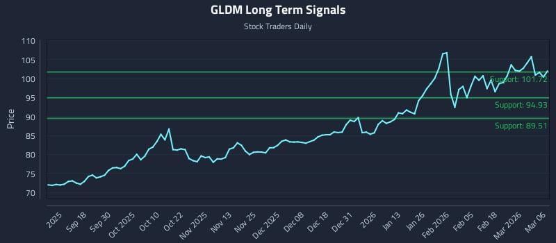 GLDM Long Term Analysis for March 8 2026