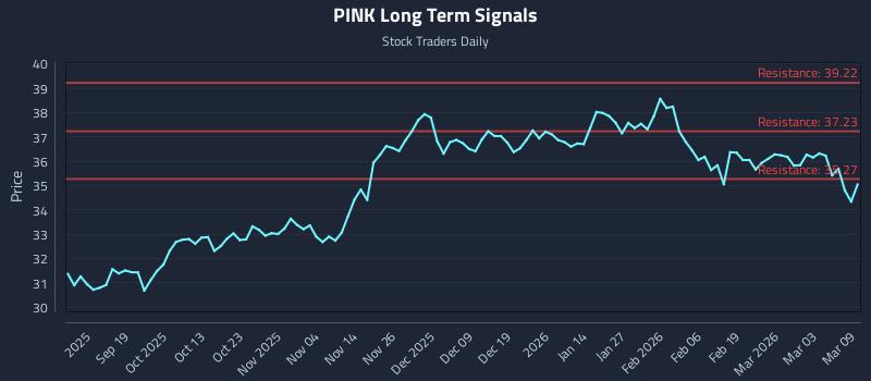 PINK Long Term Analysis for March 9 2026