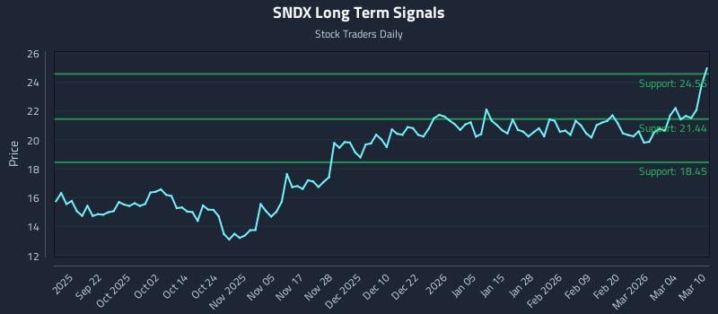 SNDX Long Term Analysis for March 10 2026