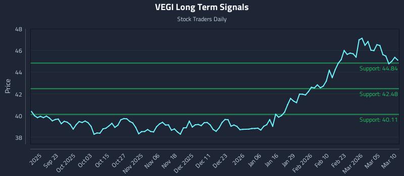 VEGI Long Term Analysis for March 11 2026