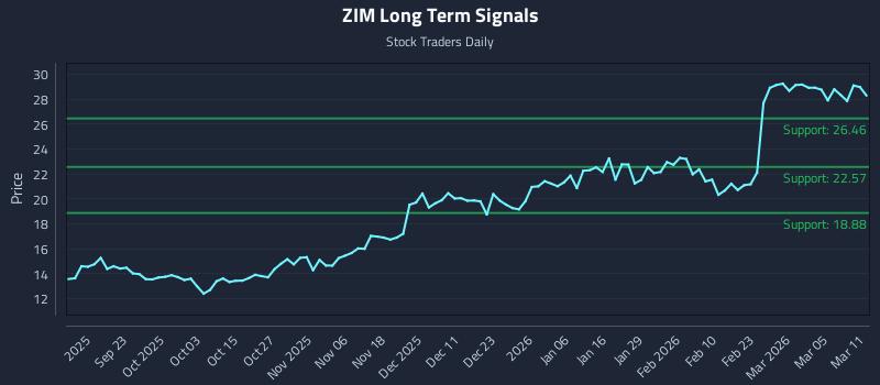 ZIM Long Term Analysis for March 11 2026
