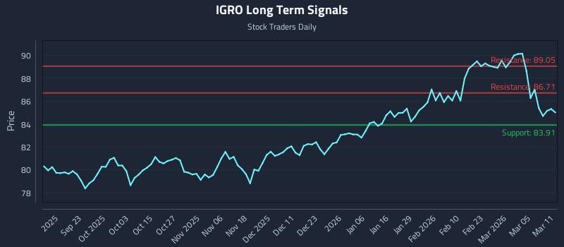 IGRO Long Term Analysis for March 11 2026