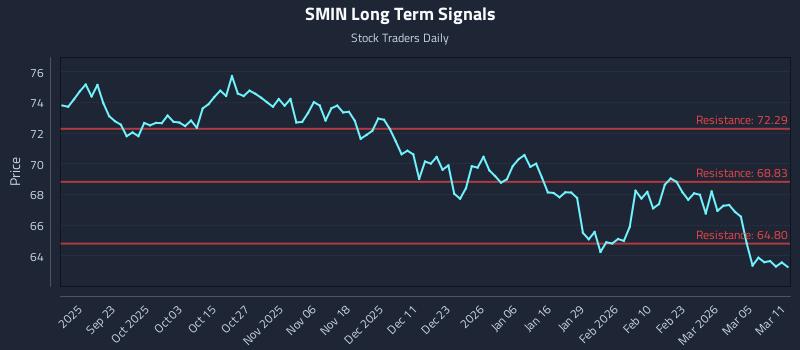 SMIN Long Term Analysis for March 11 2026