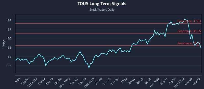 TOUS Long Term Analysis for March 12 2026