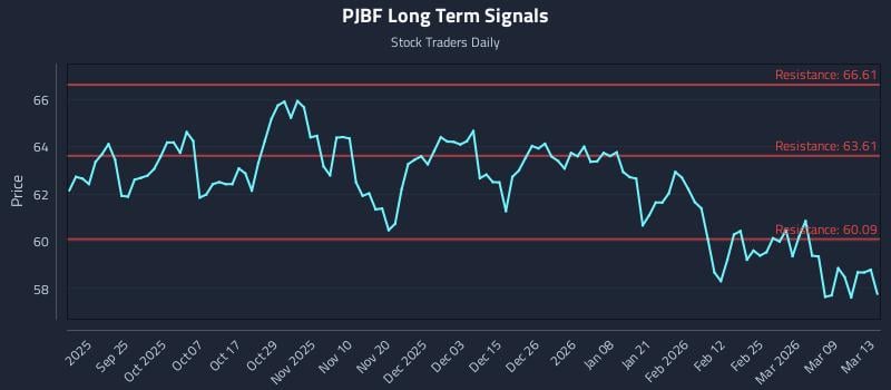 PJBF Long Term Analysis for March 14 2026 PJBF Long Term Analysis for March 14 2026