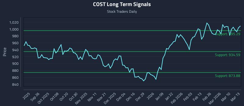 COST Long Term Analysis for March 16 2026