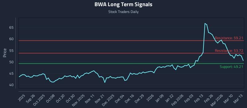 BWA Long Term Analysis for March 16 2026