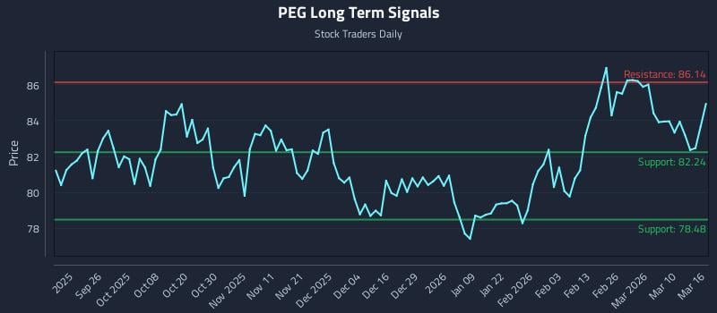 PEG Long Term Analysis for March 16 2026