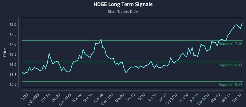 HDGE Long Term Analysis for March 19 2026